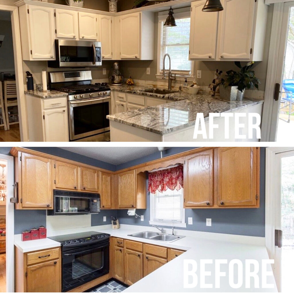 Cabinet Refinishing and Painting by Perfection Painting Pros